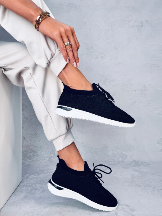 Buty sportowe skarpetkowe BLACK