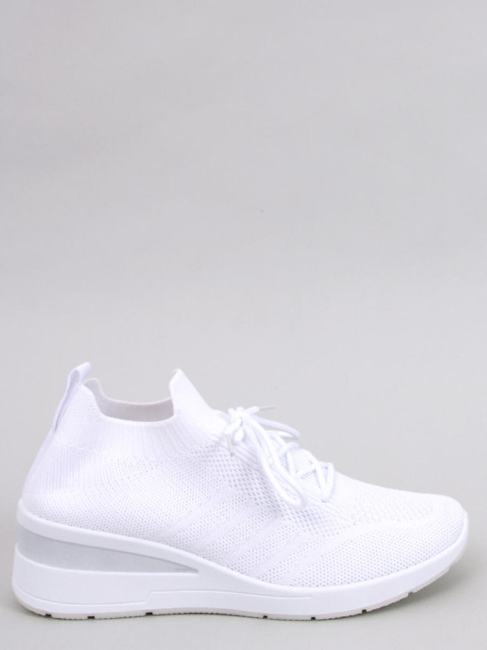 Buty sportowe na koturnie WHITE