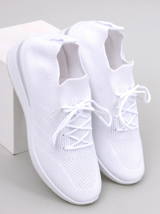 Buty sportowe na koturnie WHITE