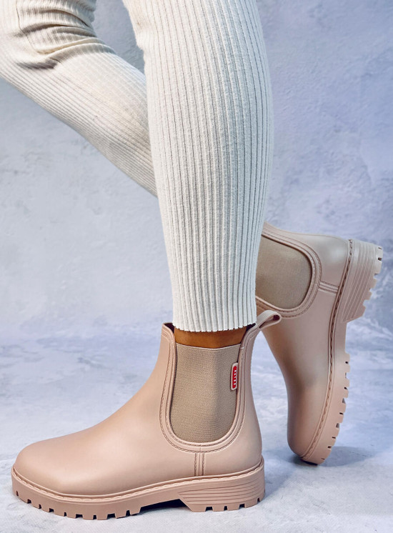 Kalosze sztyblety LULU BEIGE
