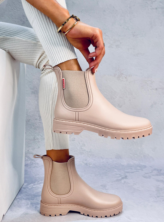 Kalosze sztyblety LULU BEIGE