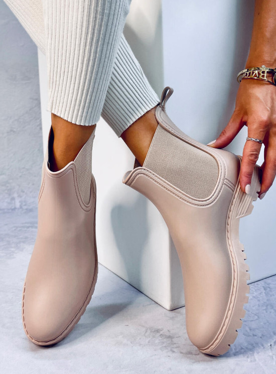 Kalosze sztyblety LULU BEIGE