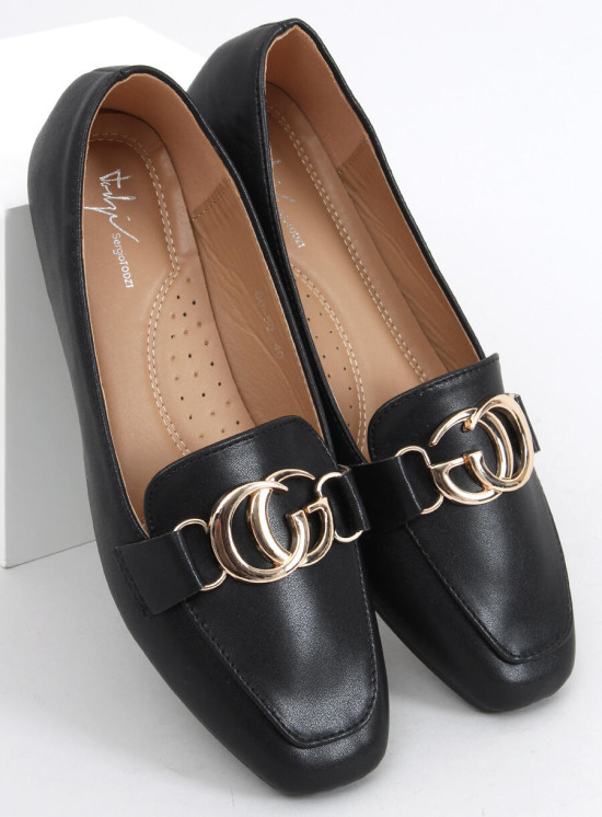Mokasyny damskie BLACK
