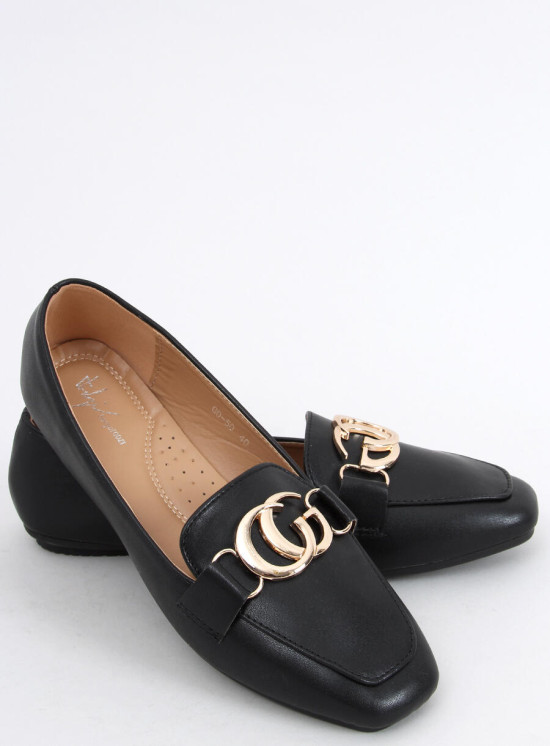 Mokasyny damskie BLACK