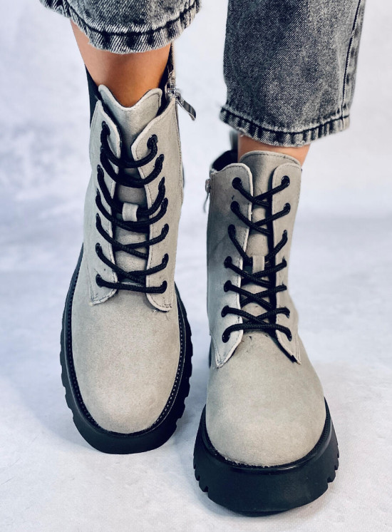Sztyblety sznurowane EMILIA GREY