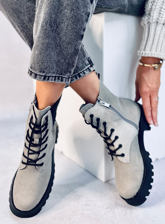 Sztyblety sznurowane EMILIA GREY