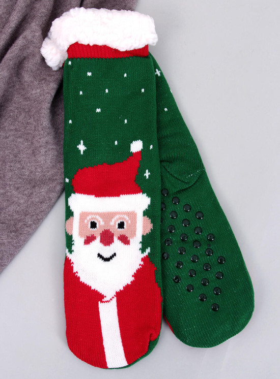 Skarpetki świąteczne antypoślizgowe MERRY 5