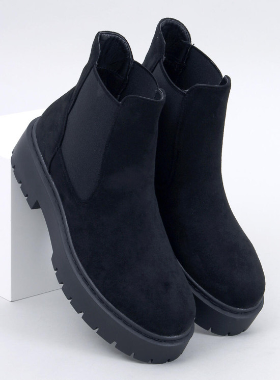 Sztyblety na platformie VILLES BLACK
