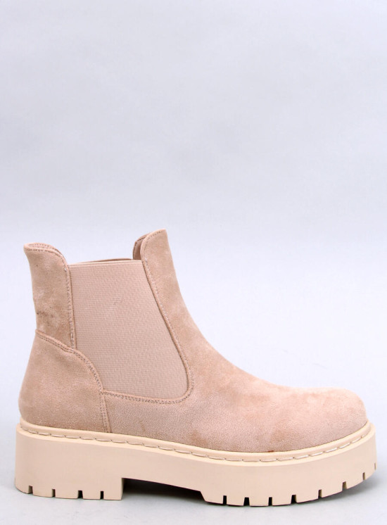 Sztyblety na platformie VILLES BEIGE