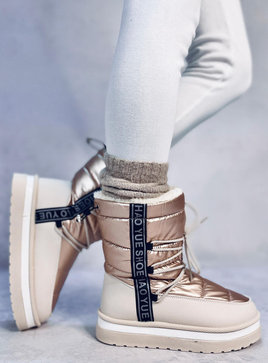 Śniegowce damskie ARCHIE BEIGE