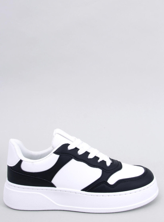 Sneakersy damskie pandy biały/czarny