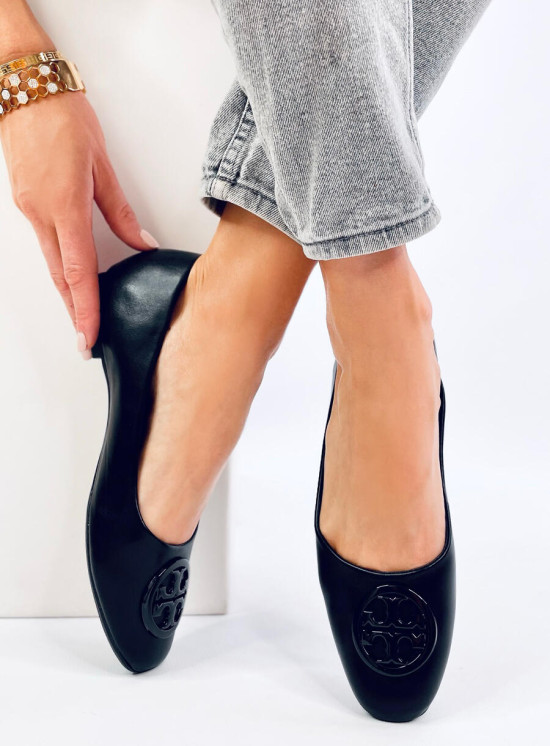 Baleriny eleganckie BLACK