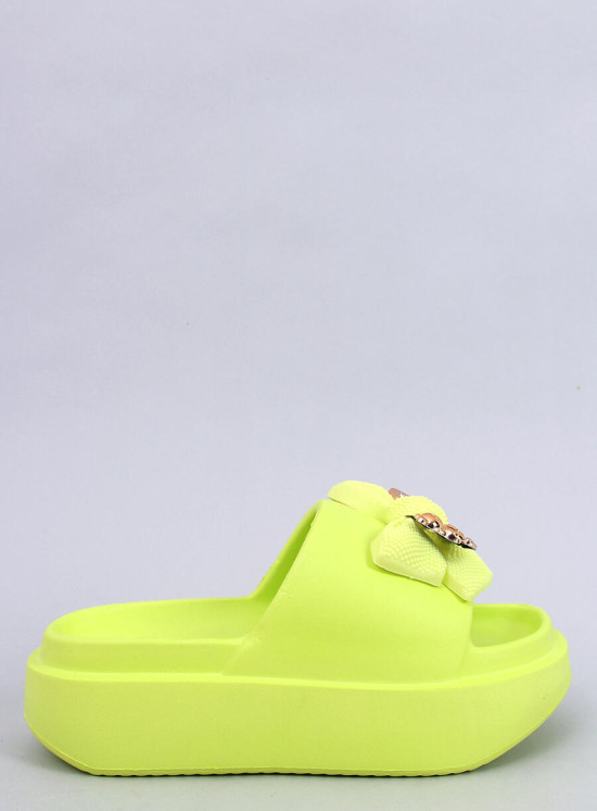 Klapki z misiem LILOO YELLOW