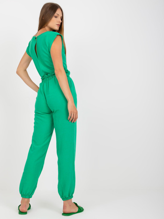 Zielony letni casual komplet RUE PARIS