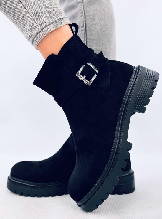 Botki sztyblety LENA BLACK