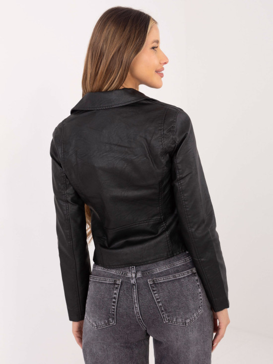 Czarna damska ramoneska