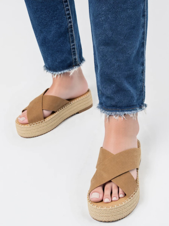 Klapki Safari Khaki