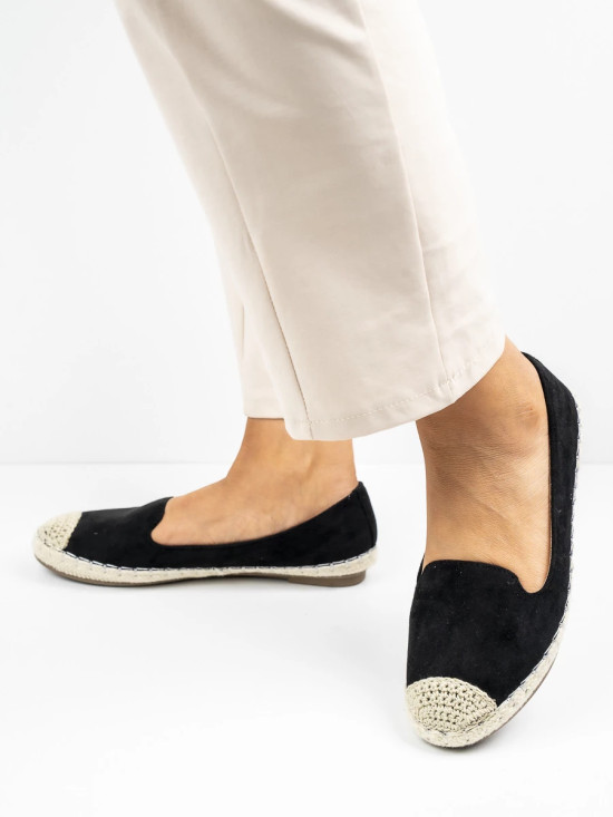 Modne Espadryle damskie w kolorze Nero.