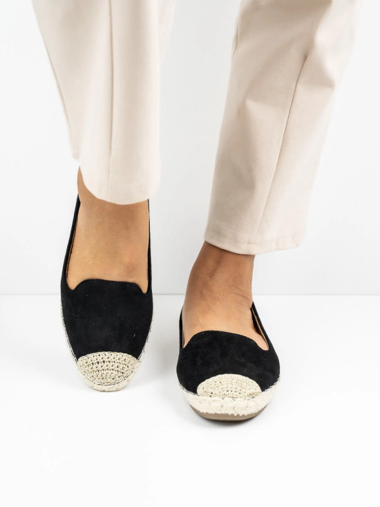 Modne Espadryle damskie w kolorze Nero.