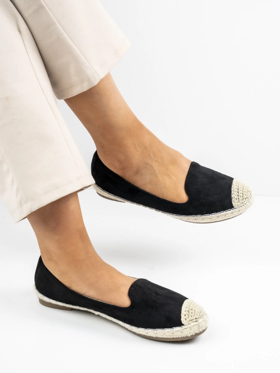 Modne Espadryle damskie w kolorze Nero.