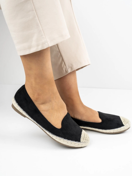 Modne Espadryle damskie w kolorze Nero.