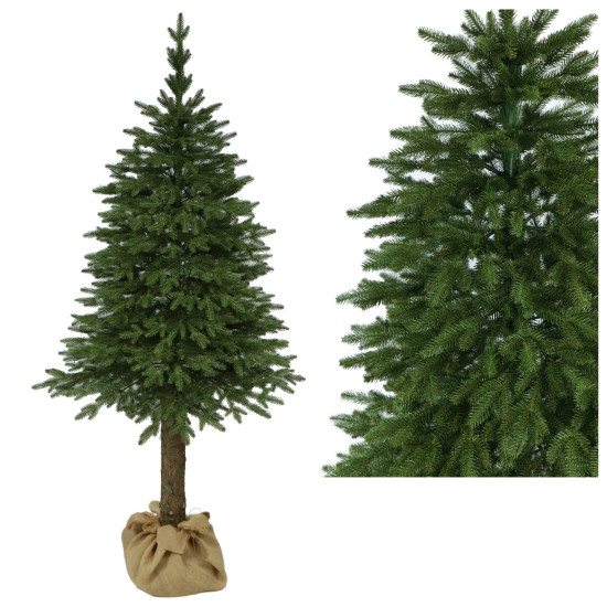 Choinka sztuczna Świerk Naturalny PE na Pniu 220 cm