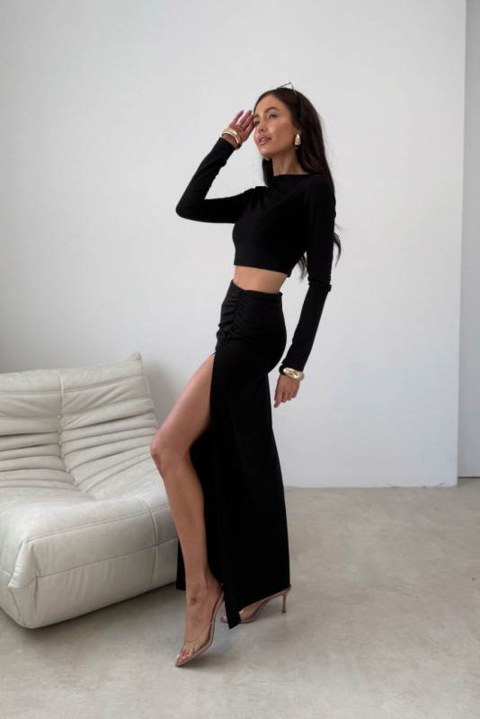 Czarna bluzka Linnea