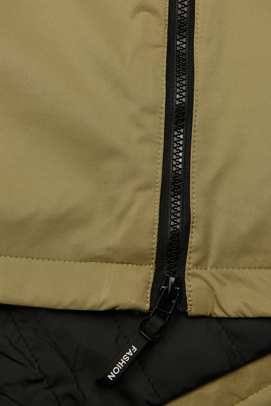 Kurtka o wydłużonym fasonie FASHION khaki