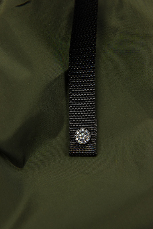 Khaki przejściowy płaszcz/parka