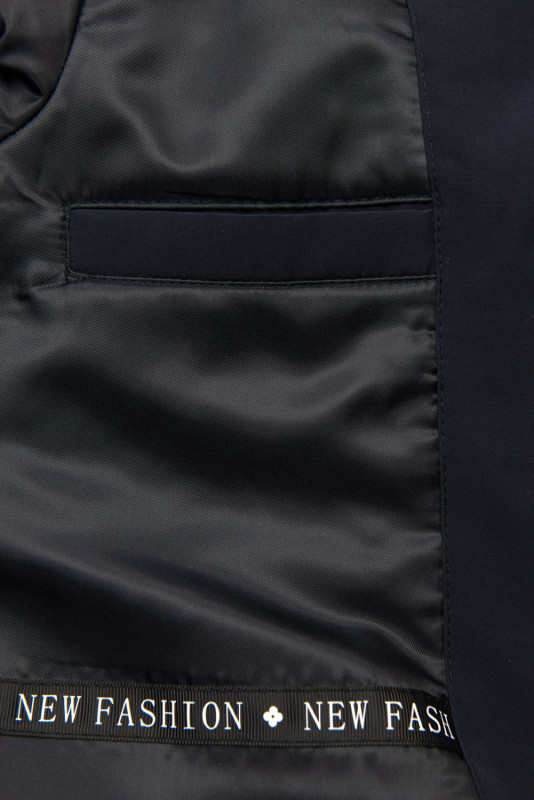 Granatowa parka FASHION