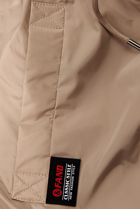 Cappuccino długi płaszcz/parka
