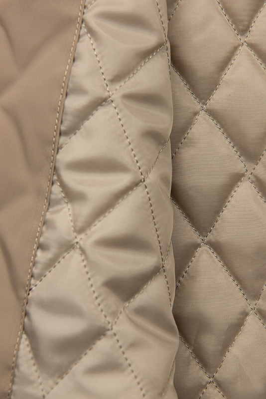 Cappuccino długi płaszcz/parka