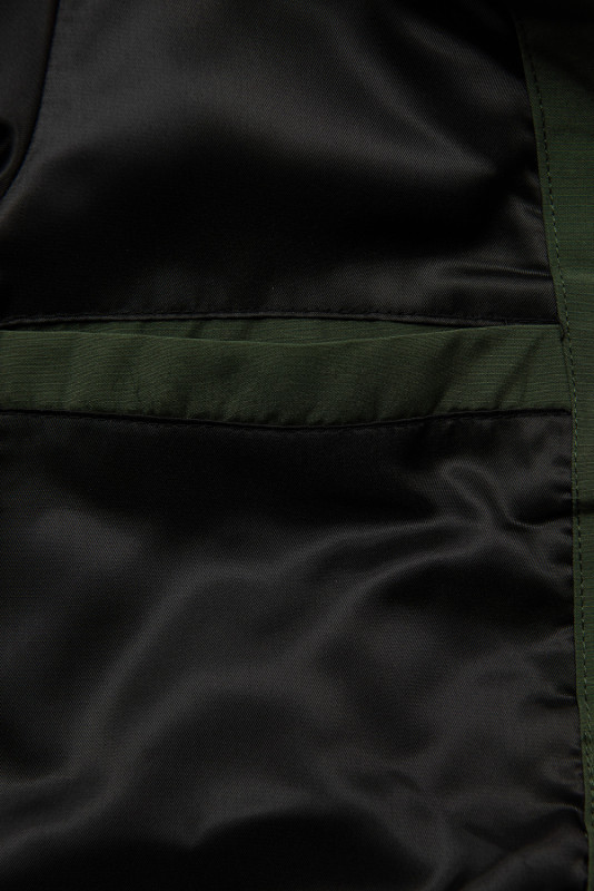 Lekka przejściowa parka FAHION khaki