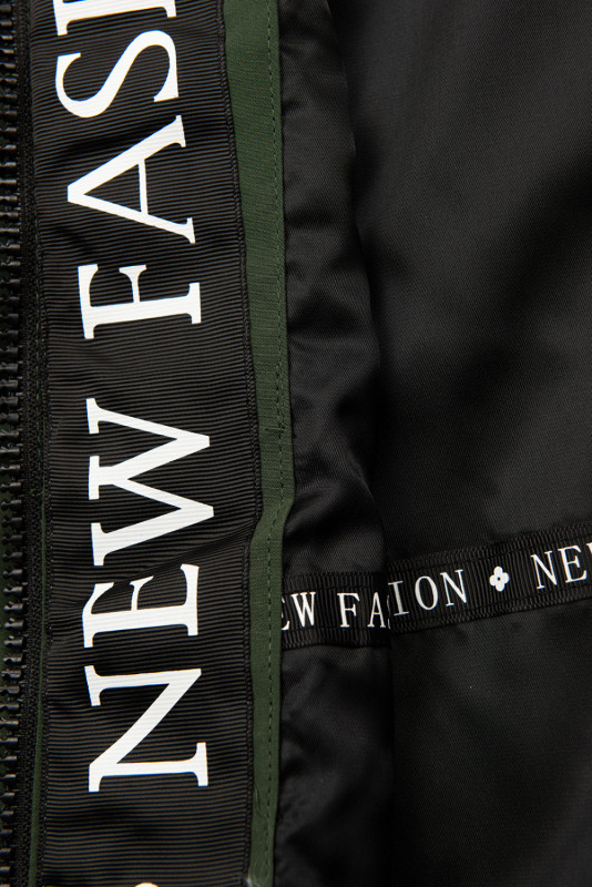 Lekka przejściowa parka FAHION khaki