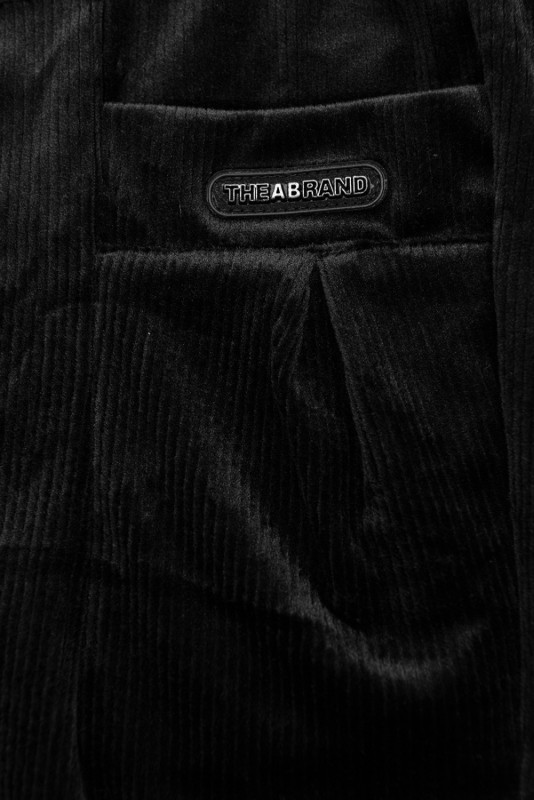 Czarne spodnie z kieszeniami THE BRAND