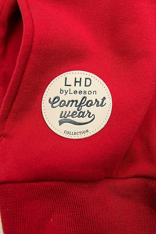 Bluza w pasy czerwona/czarna