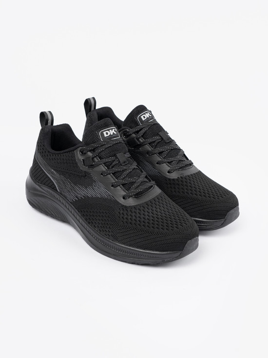Lekkie czarne buty sportowe
