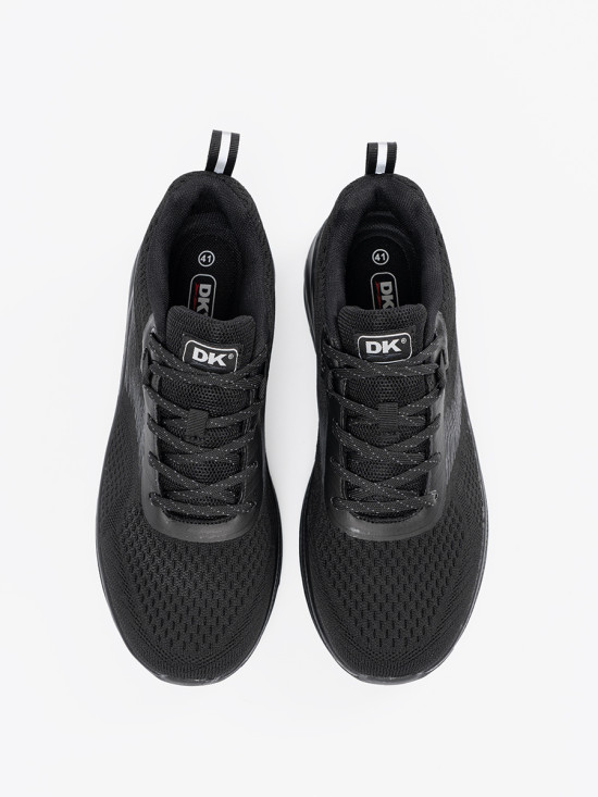 Lekkie czarne buty sportowe