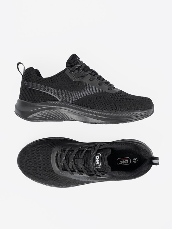 Lekkie czarne buty sportowe
