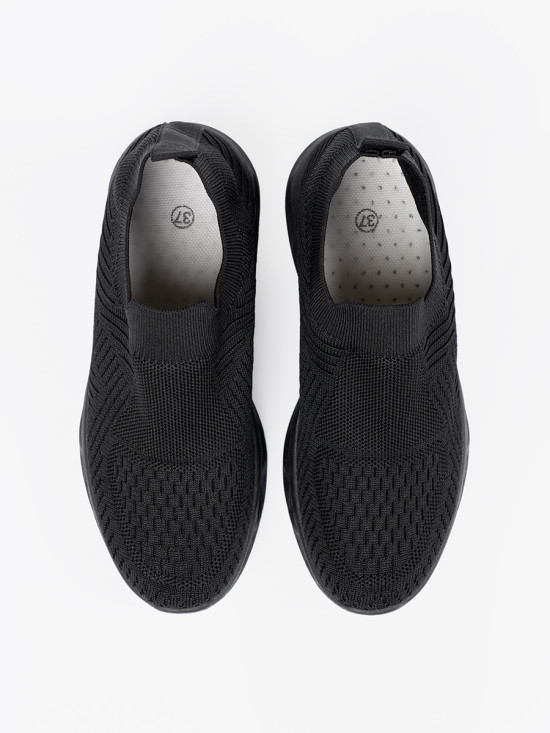 Czarne sneakersy LIBERO