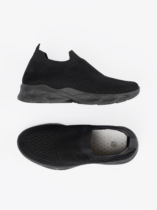 Czarne sneakersy LIBERO