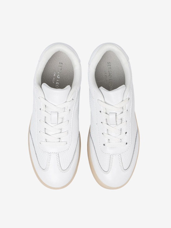Białe damskie sneakersy