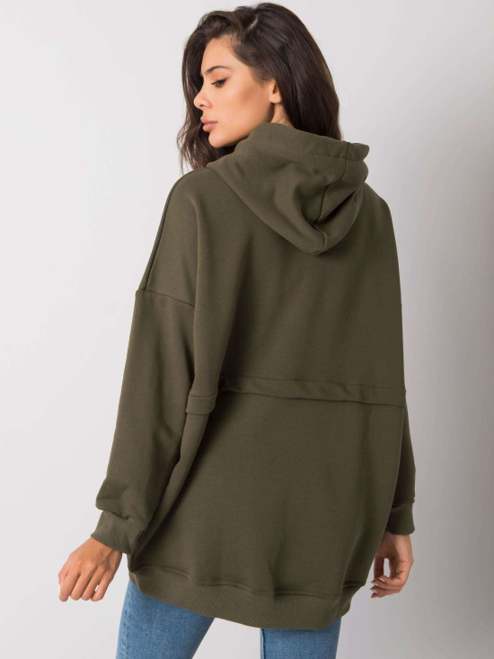 Khaki damska bluza kangurka