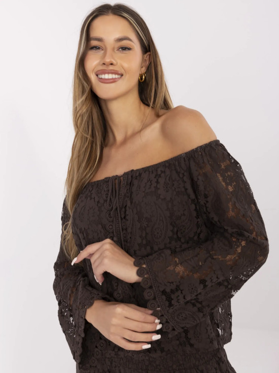 Elegancka bluzka w stylu boho