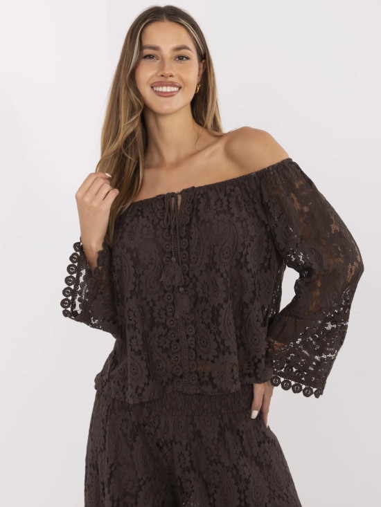 Elegancka bluzka w stylu boho
