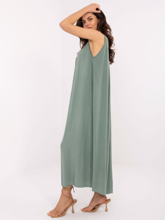 Sukienka-TW-SK-BI-L0125.52-khaki