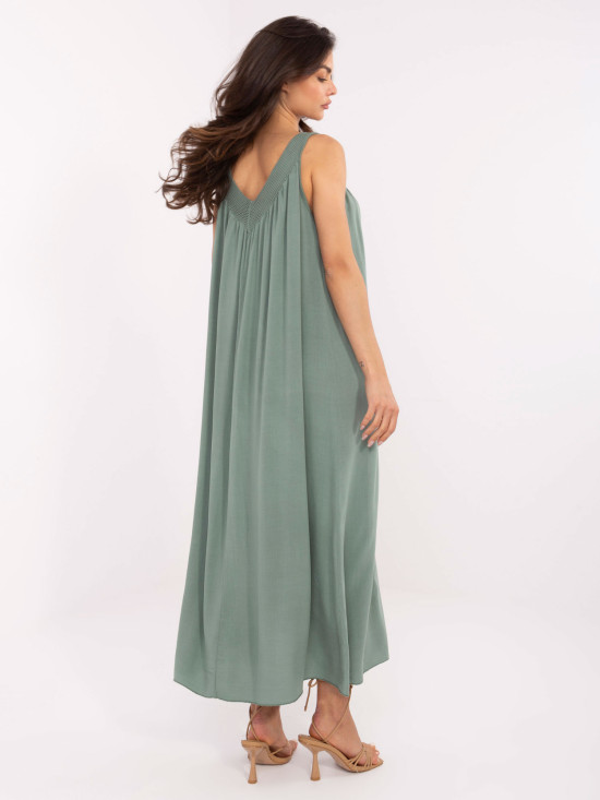 Sukienka-TW-SK-BI-L0125.52-khaki