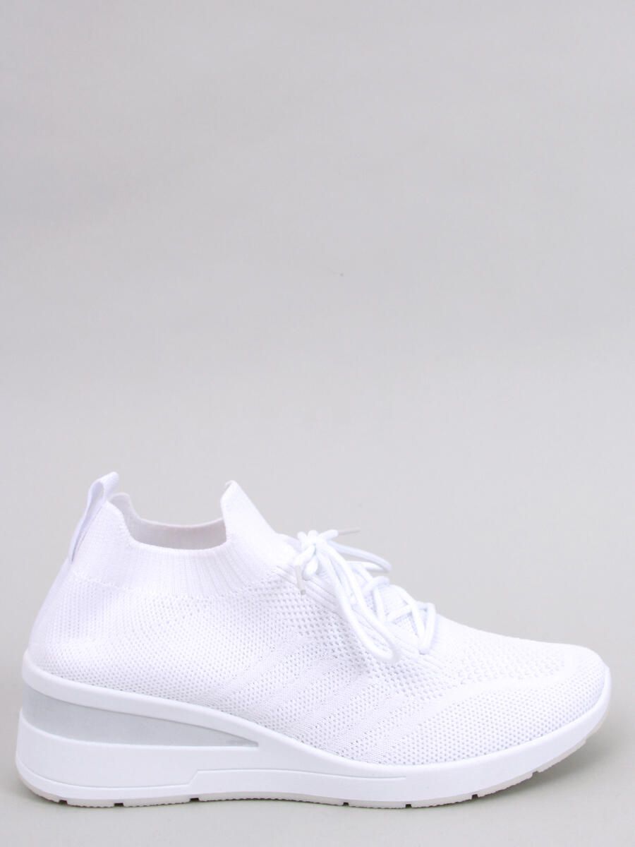 Buty sportowe na koturnie WHITE