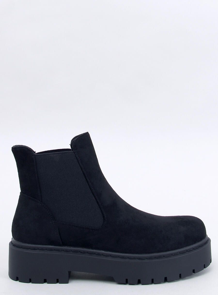 Sztyblety na platformie VILLES BLACK