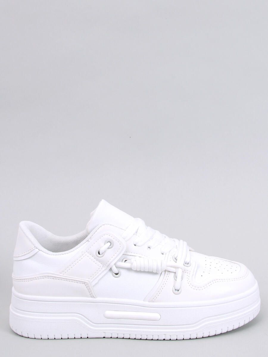 Sneakersy na wysokiej podeszwie WHITE